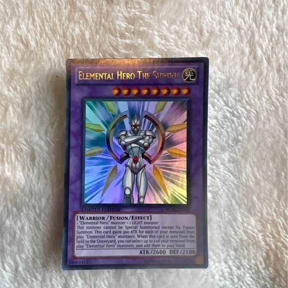 Other - Elemental Hero The Shining YG06-EN001 -Yugioh GX Manga- Ultra Rare -Card New